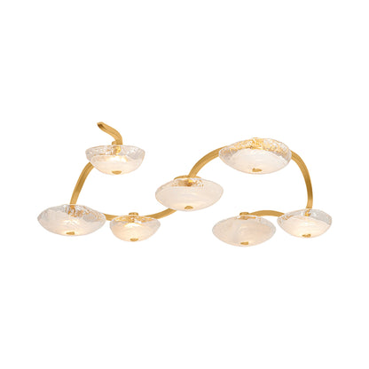 Kune LED Flush Mount Ceiling Light (68.75-Inch).