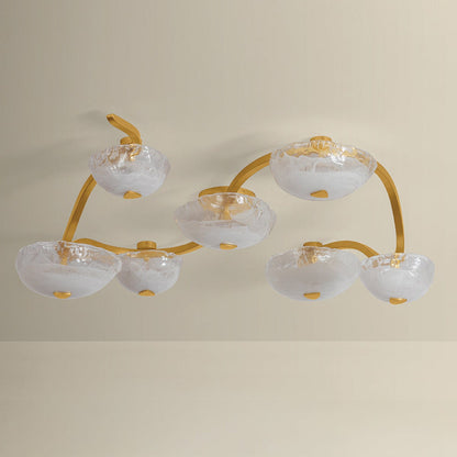 Kune LED Flush Mount Ceiling Light in Detail.