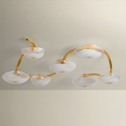 Kune LED Flush Mount Ceiling Light in Detail.