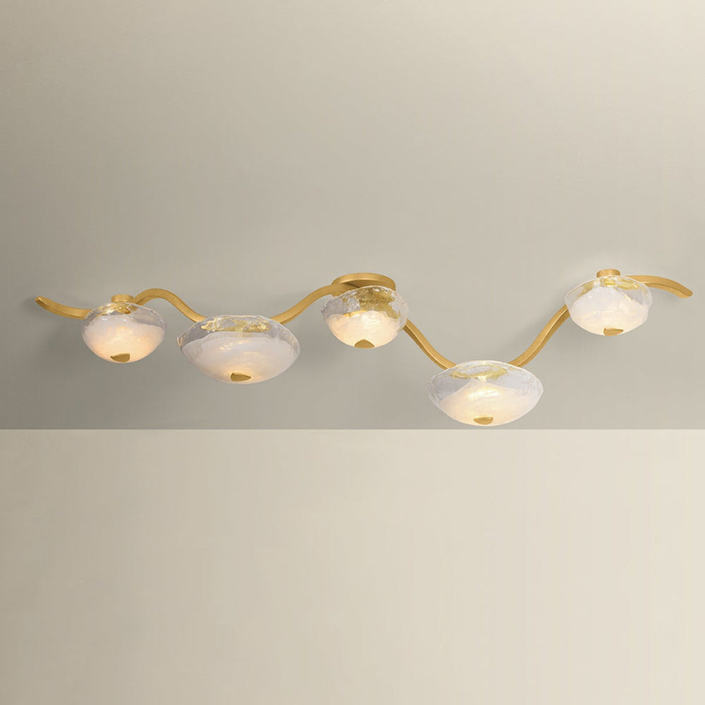 Kune LED Flush Mount Ceiling Light in Detail.
