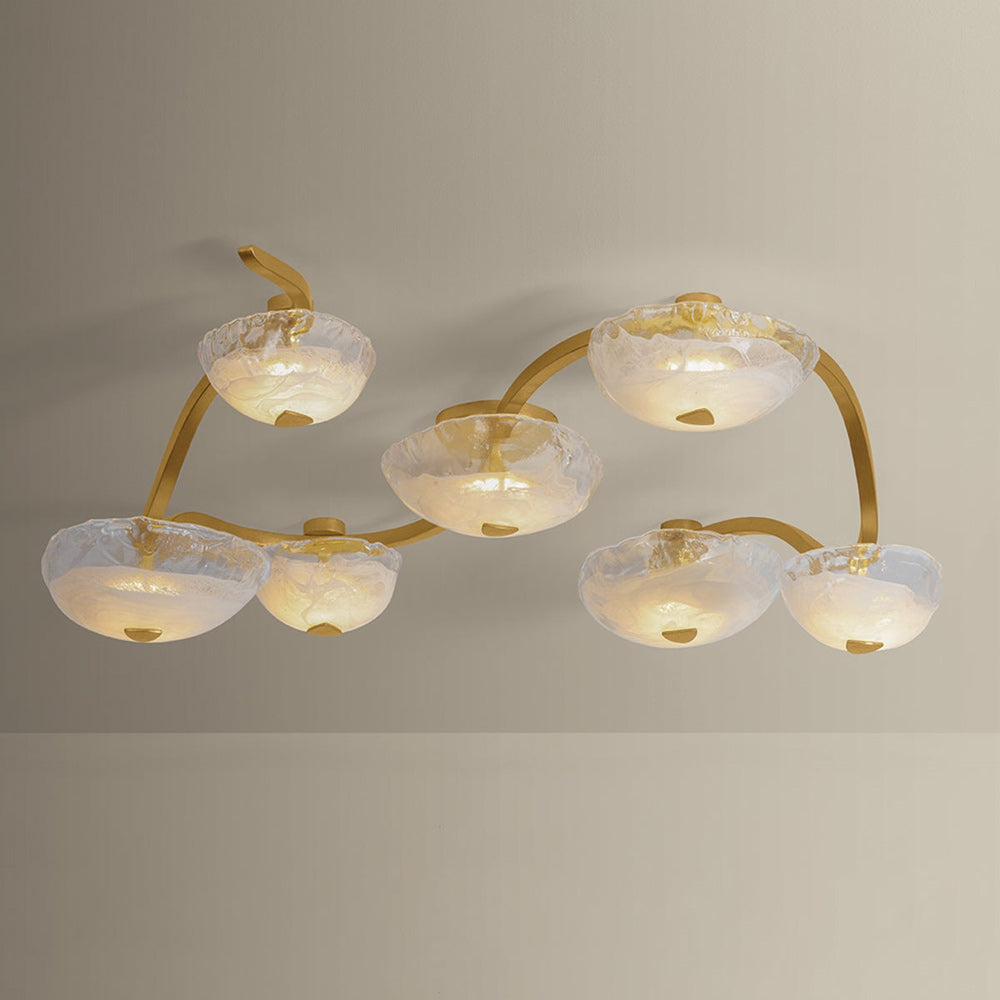 Kune LED Flush Mount Ceiling Light in Detail.