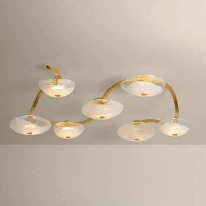 Kune LED Flush Mount Ceiling Light in Detail.