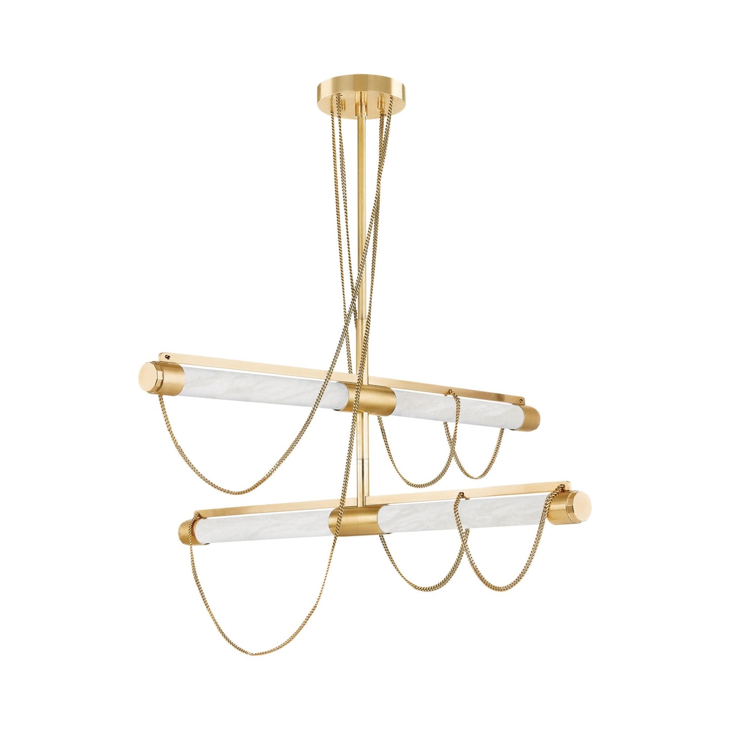 Lariat LED Chandelier (2-Tier).