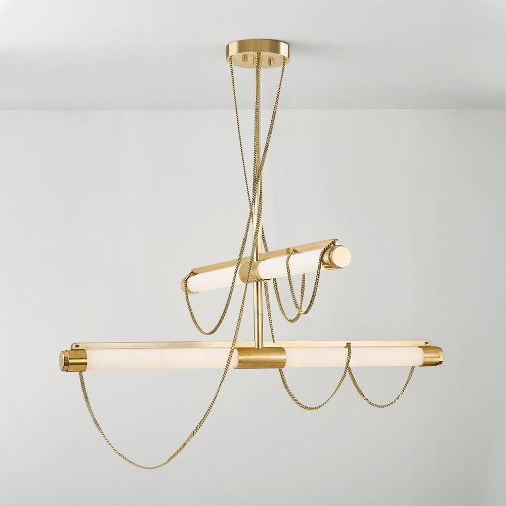 Lariat LED Chandelier in Detail.