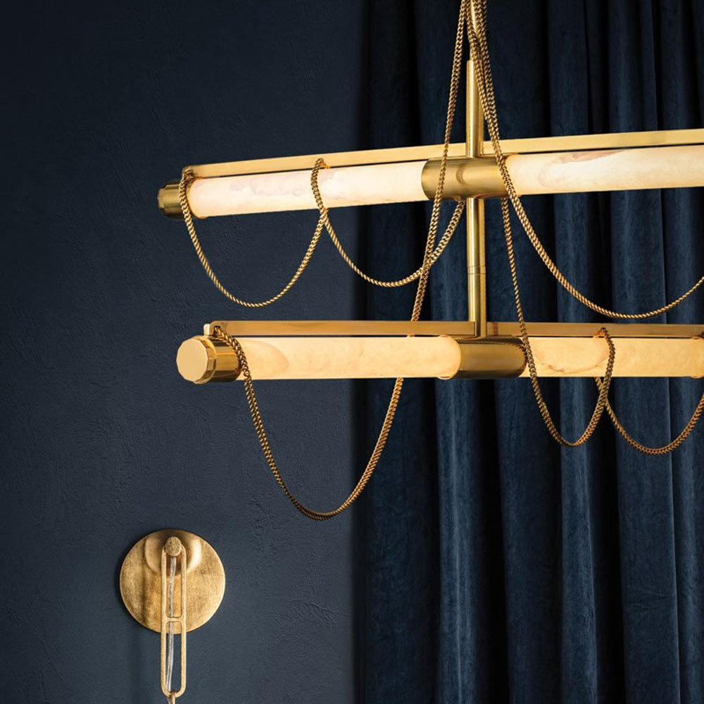 Lariat LED Chandelier in Detail.