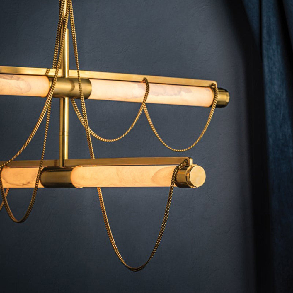 Lariat LED Chandelier in Detail.