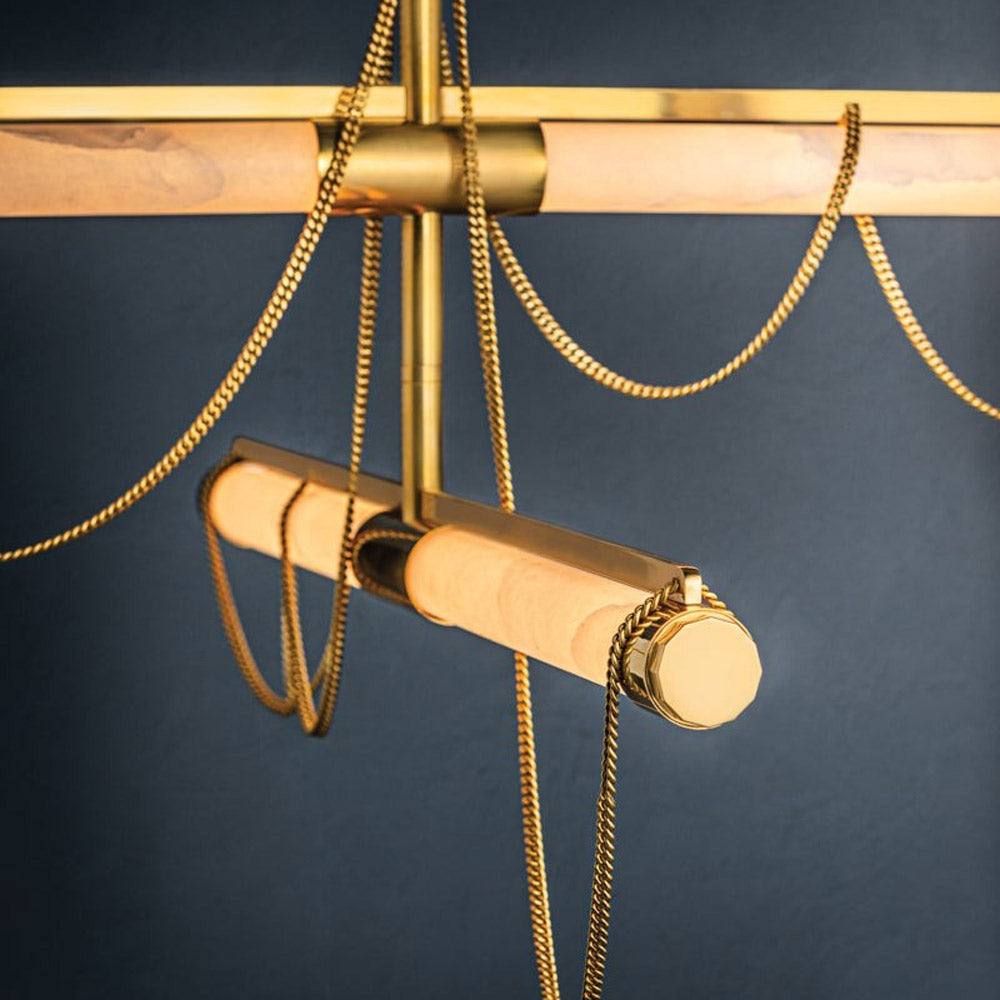 Lariat LED Chandelier in Detail.