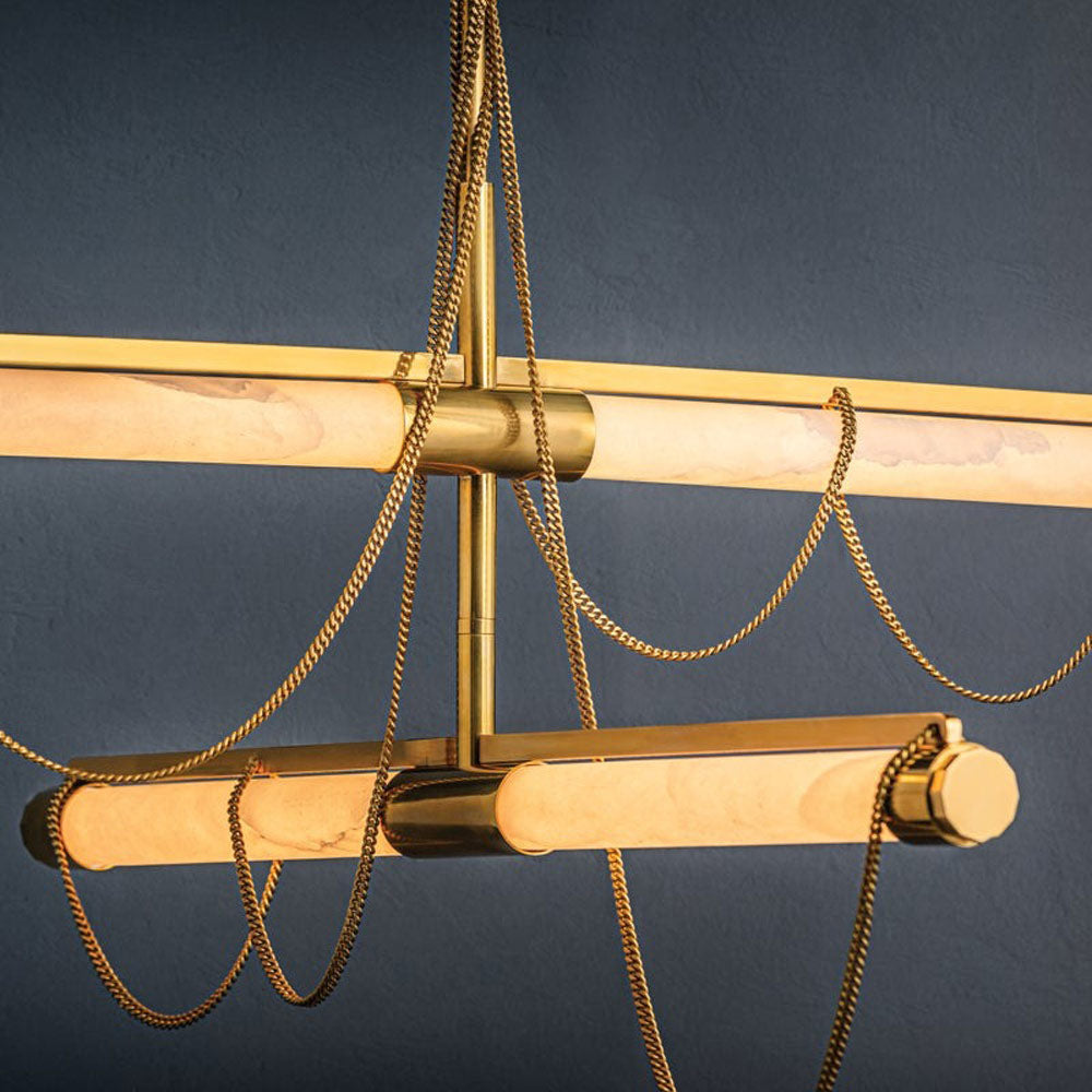 Lariat LED Chandelier in Detail.