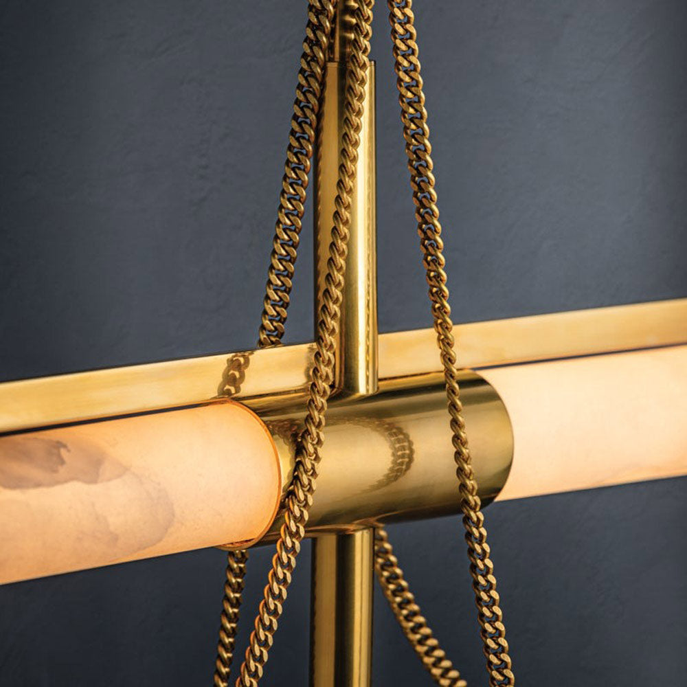 Lariat LED Chandelier in Detail.