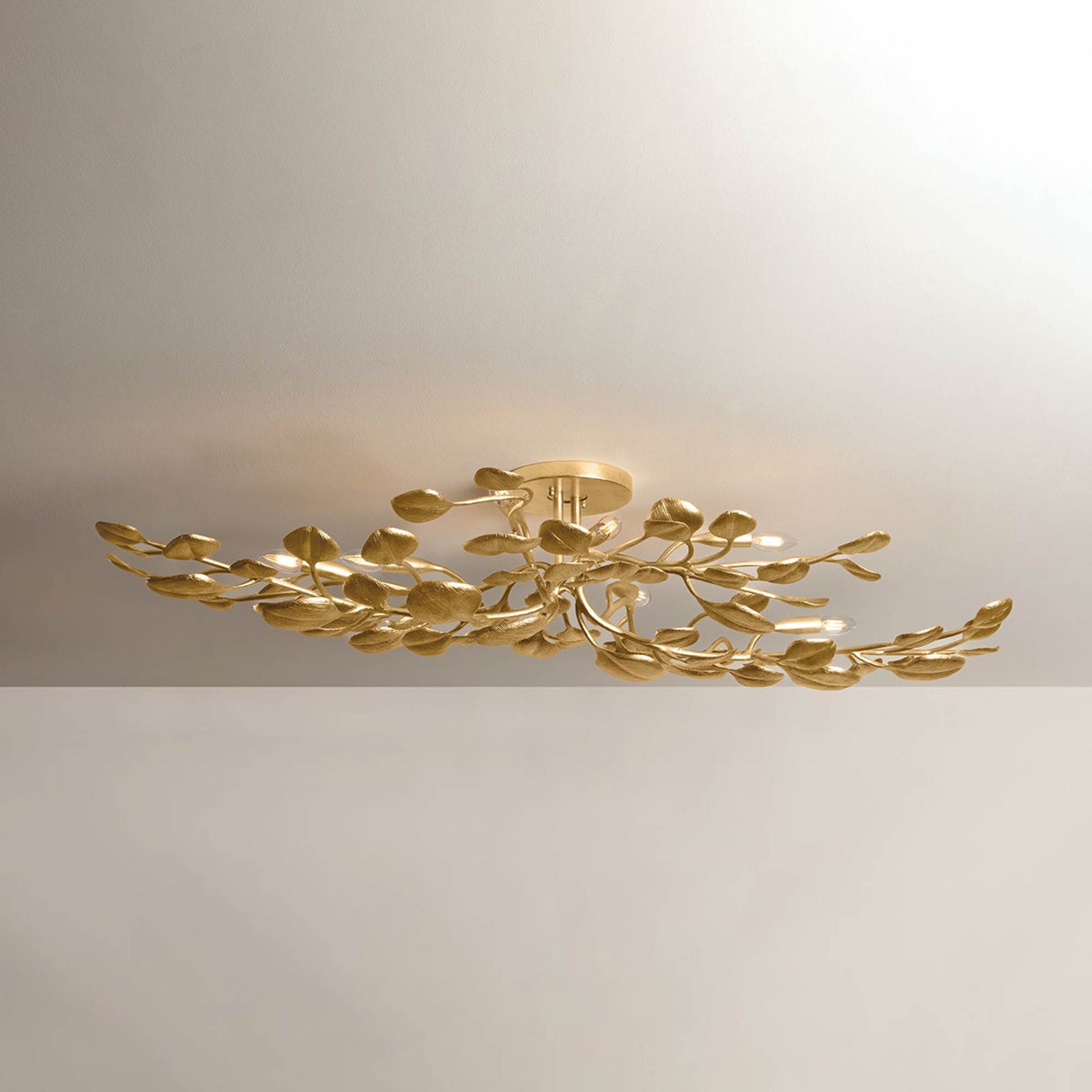 Menorca Semi Flush Mount Ceiling Light in Detail.