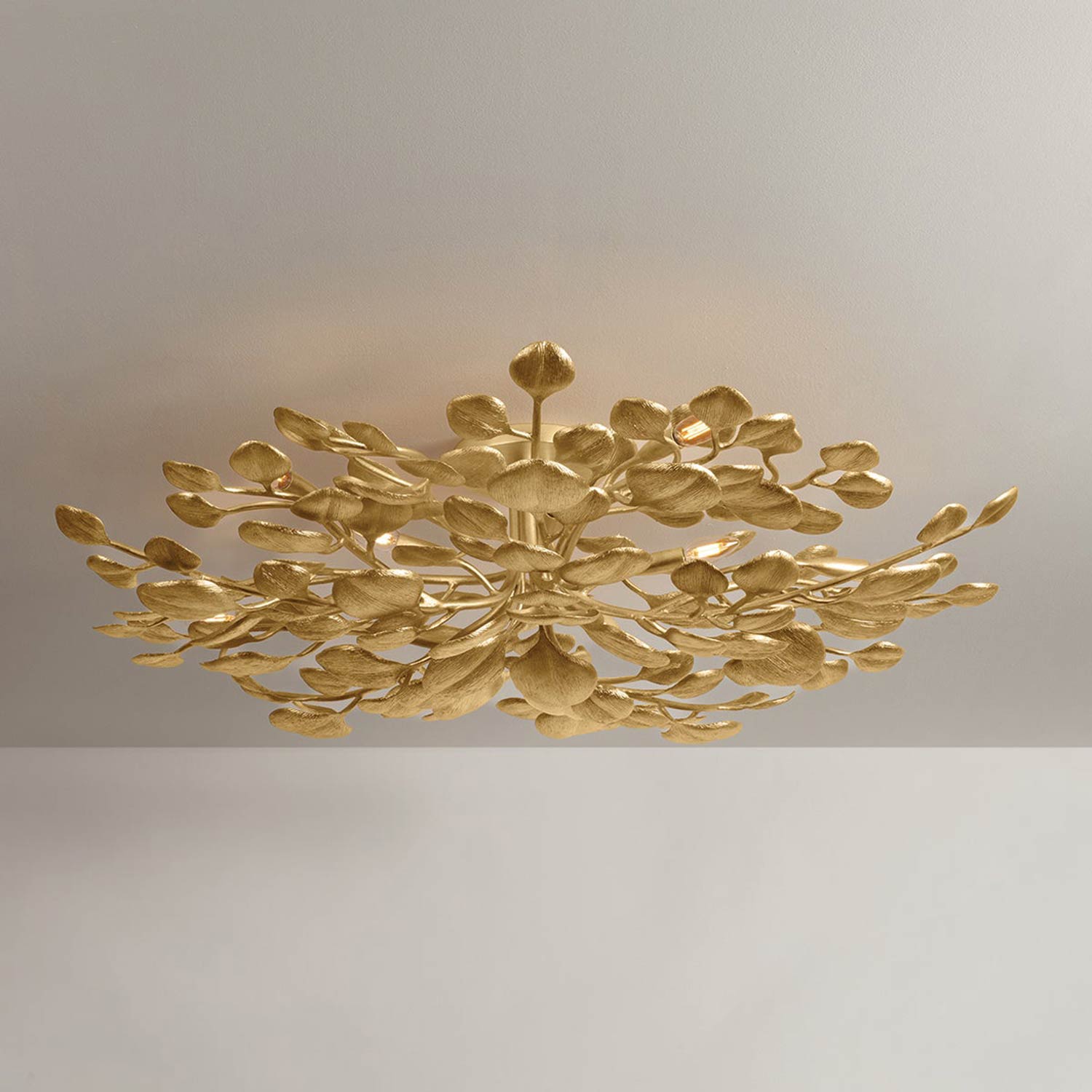 Menorca Semi Flush Mount Ceiling Light in Detail.