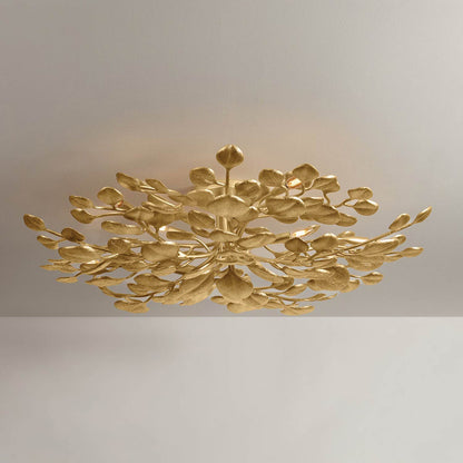 Menorca Semi Flush Mount Ceiling Light in Detail.
