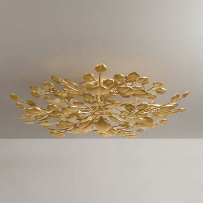 Menorca Semi Flush Mount Ceiling Light in Detail.