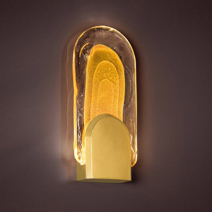 Morganite LED Wall Light in Detail.