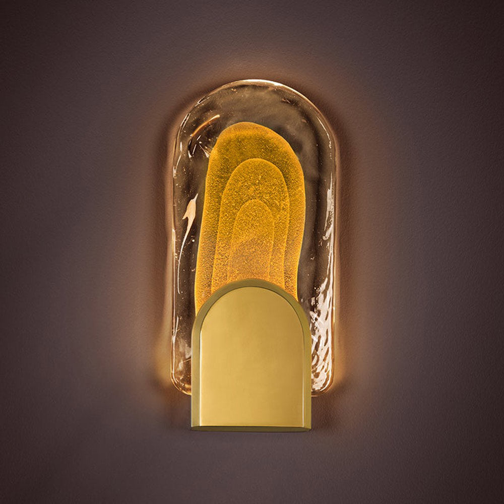 Morganite LED Wall Light in Detail.
