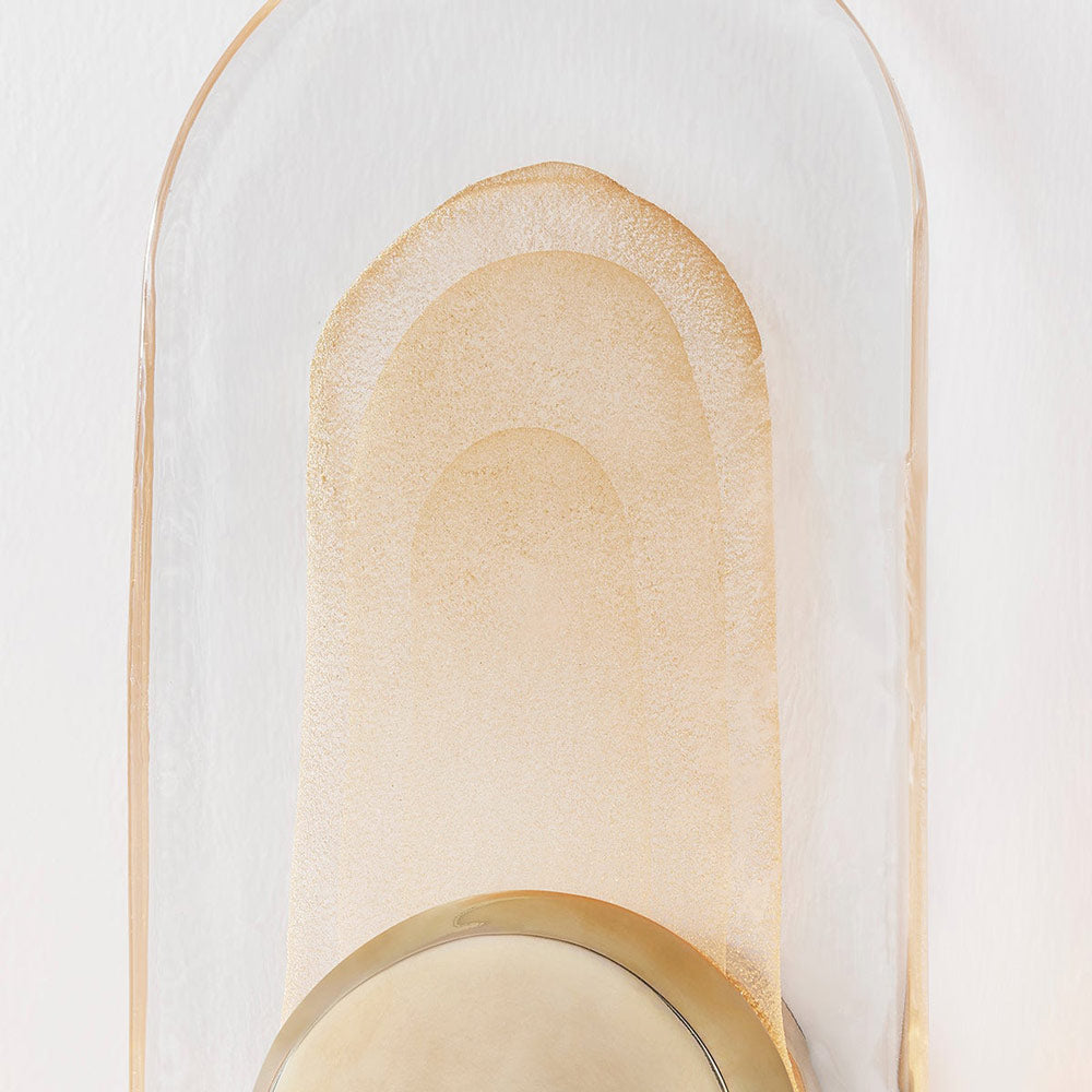 Morganite LED Wall Light in Detail.