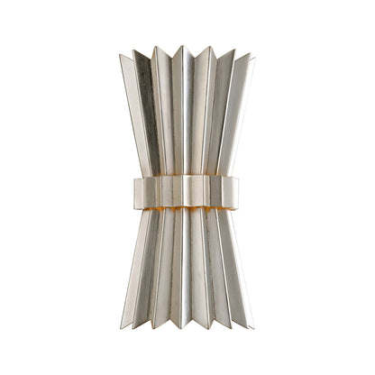 Moxy Wall Light in Warm Silver Leaf (Single).
