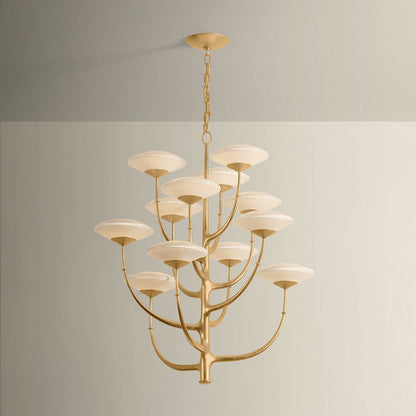 Pluro LED Chandelier in Detail.