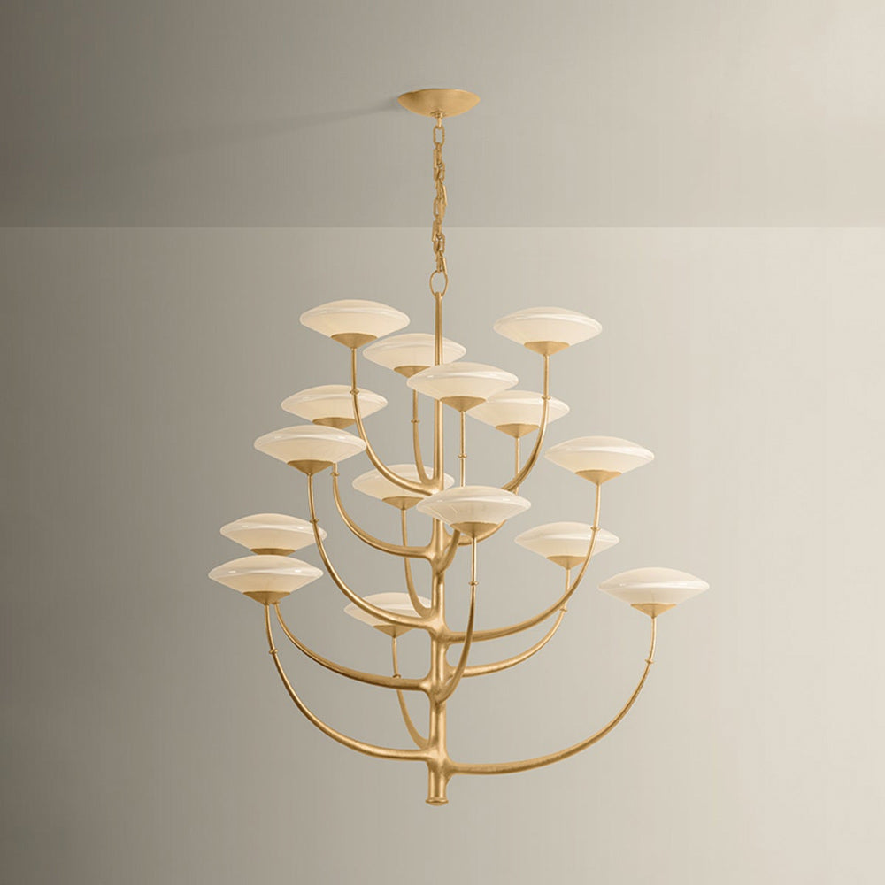Pluro LED Chandelier in Detail.
