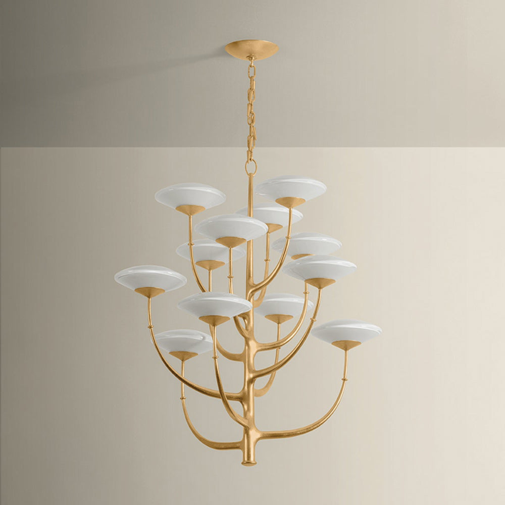 Pluro LED Chandelier in Detail.