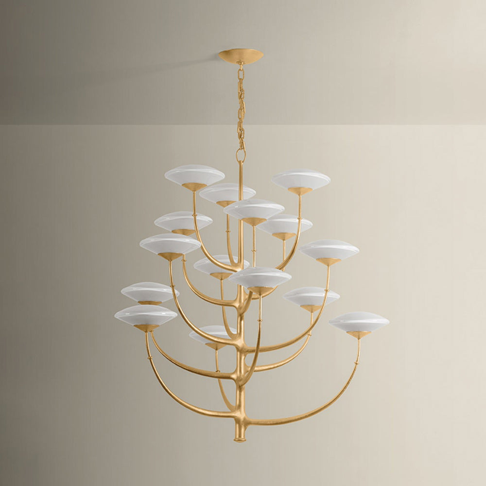Pluro LED Chandelier in Detail.