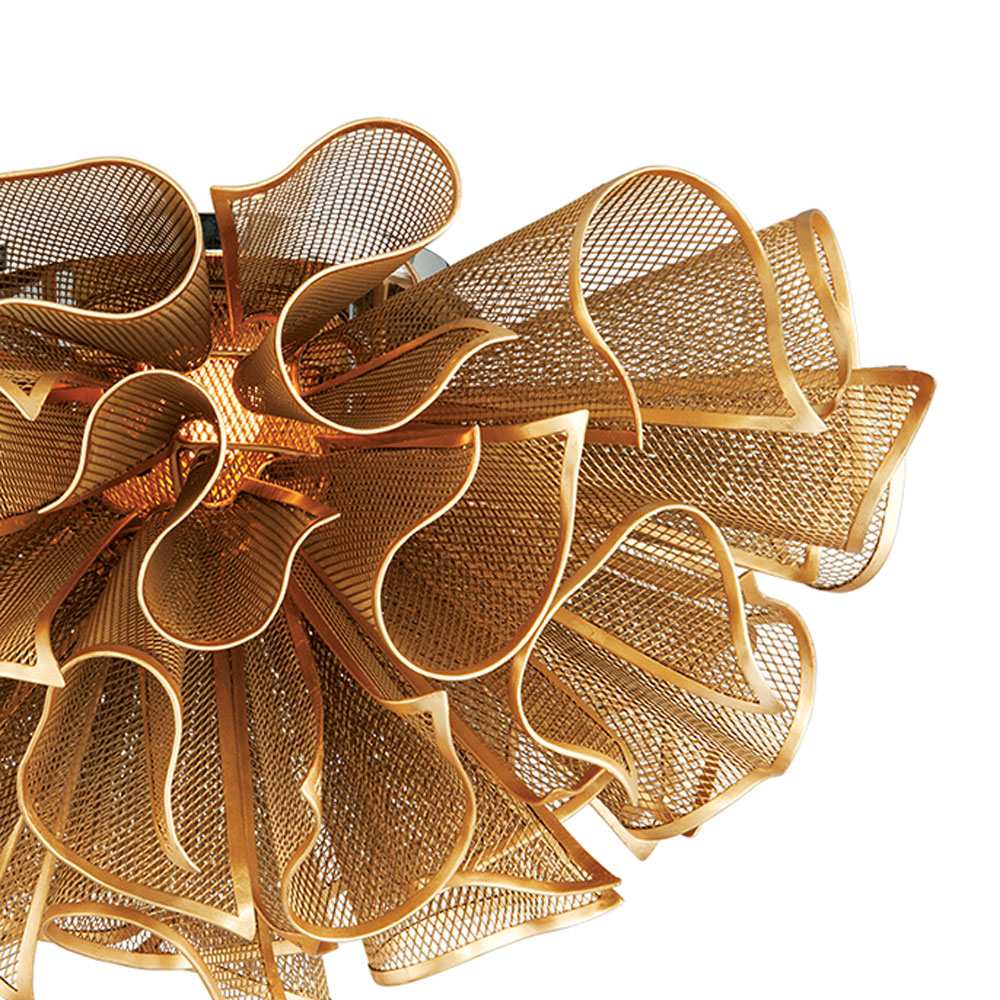 Pulse Semi Flush Mount Ceiling Light in Detail.