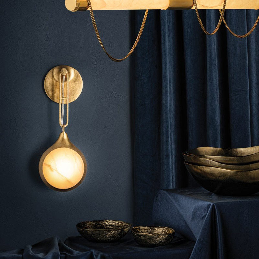 Riviere LED Wall Light in Detail.