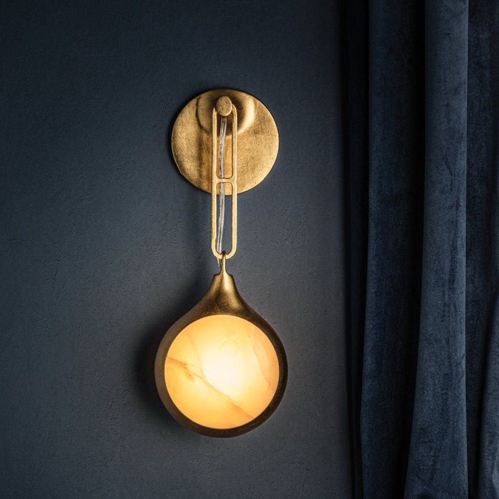 Riviere LED Wall Light in Detail.
