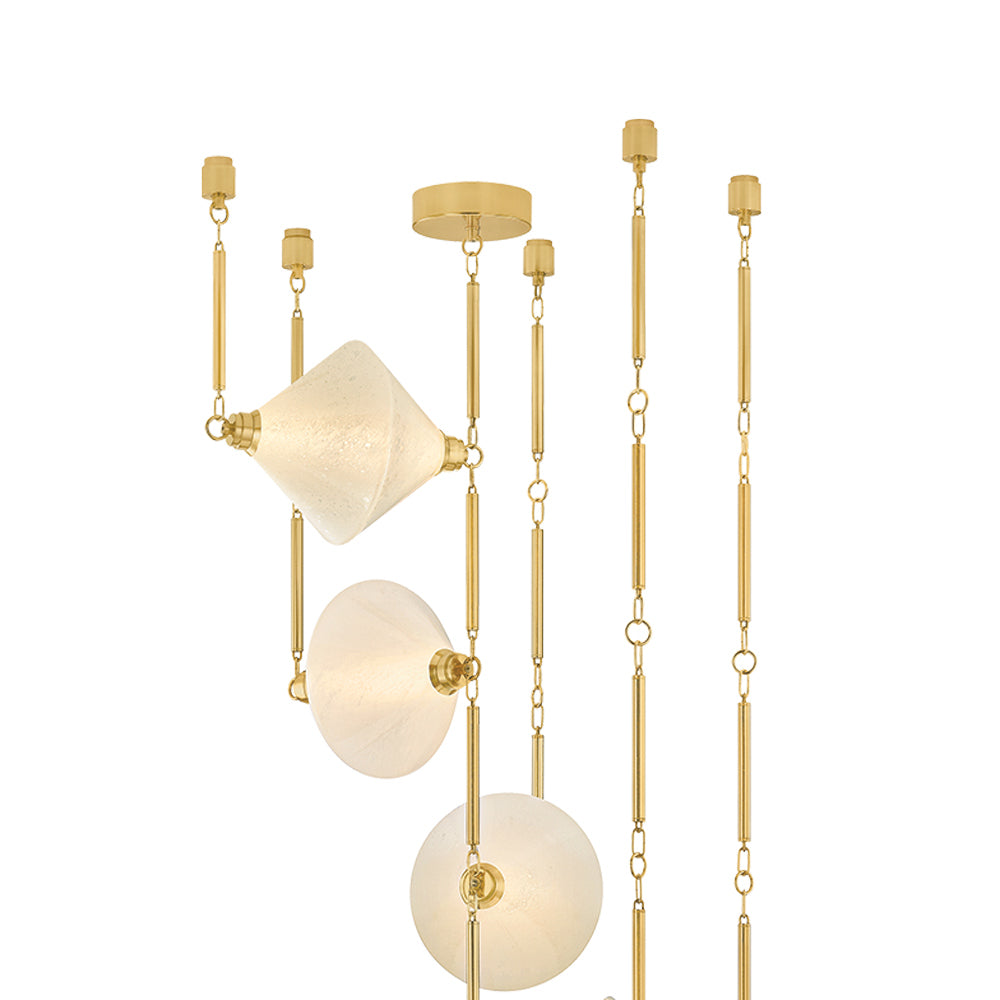 Solara LED Chandelier in Detail.