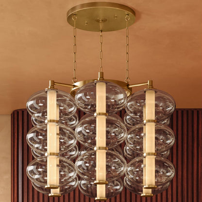 Toulouse LED Chandelier in Detail.