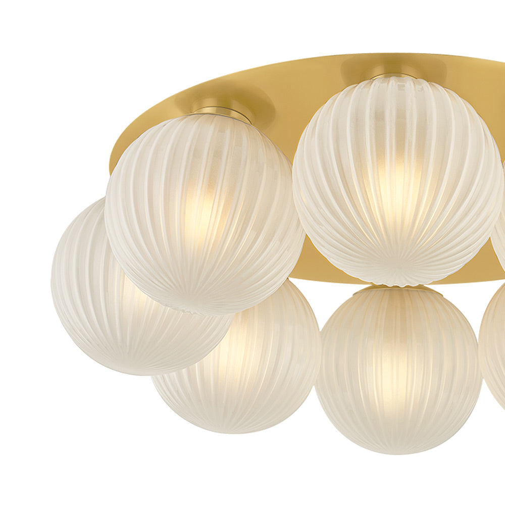 Vernazza Flush Mount Ceiling Light in Detail.
