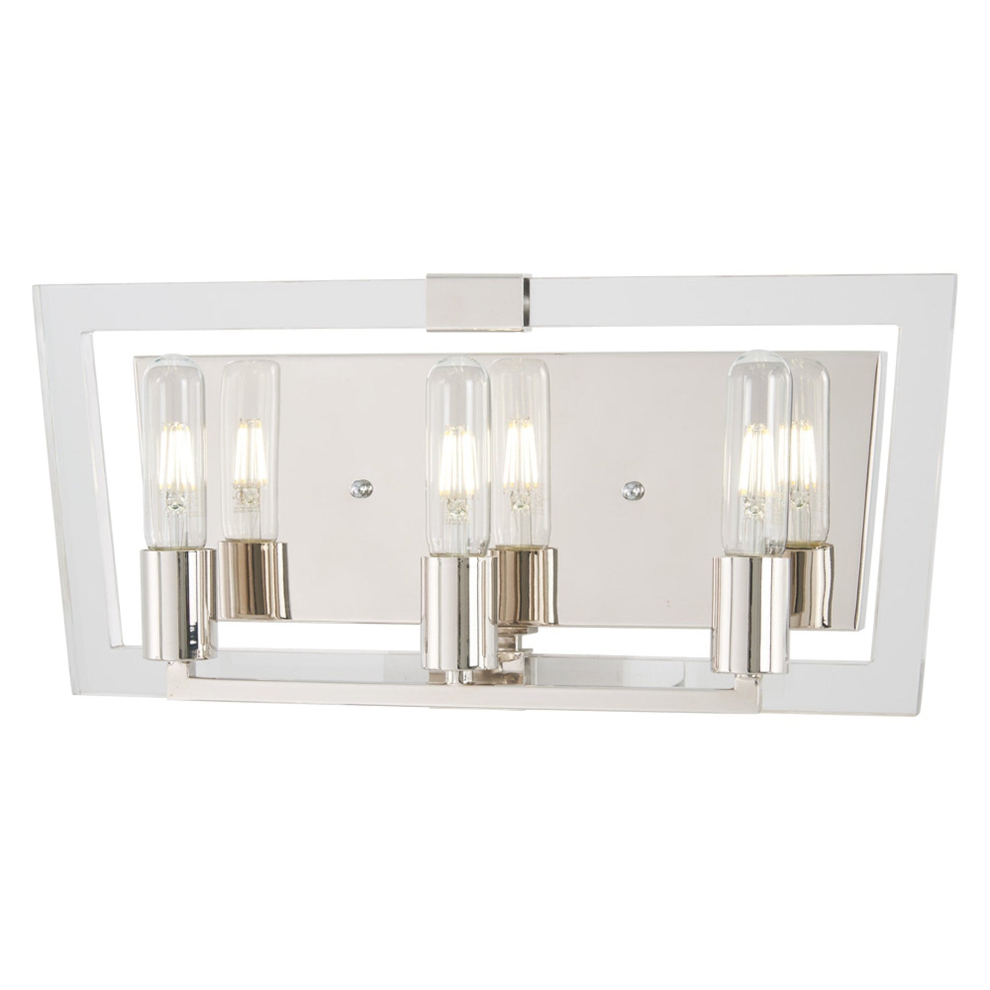Crystal Chrome Bath Vanity Light (3-Light).