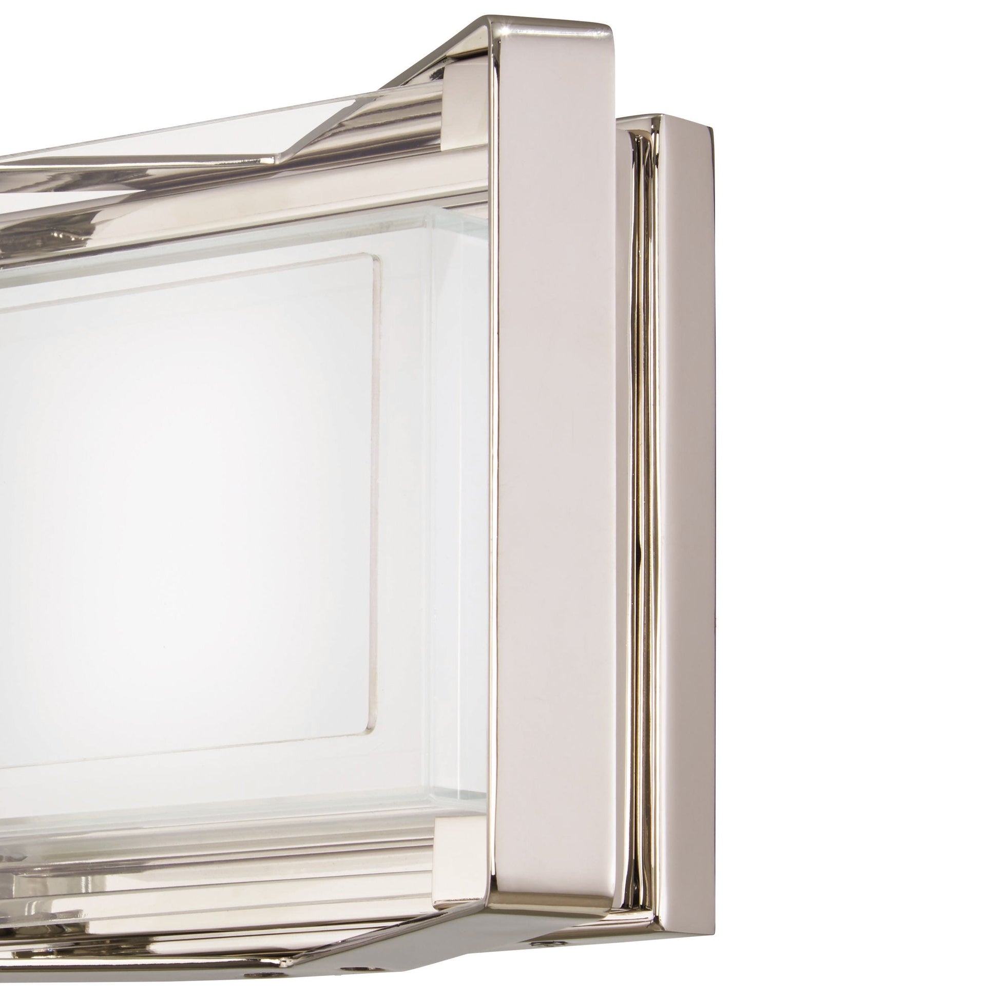 Crystal Clear LED Bath Vanity Light Detail.