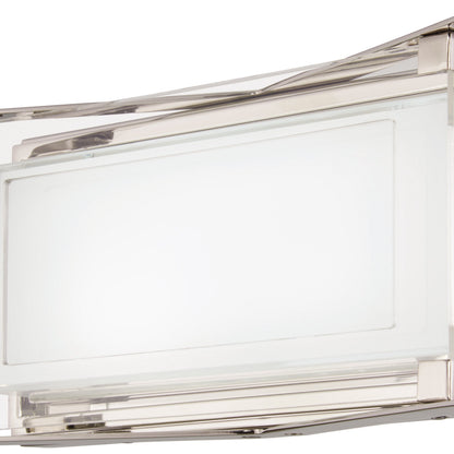 Crystal Clear LED Bath Vanity Light Detail.