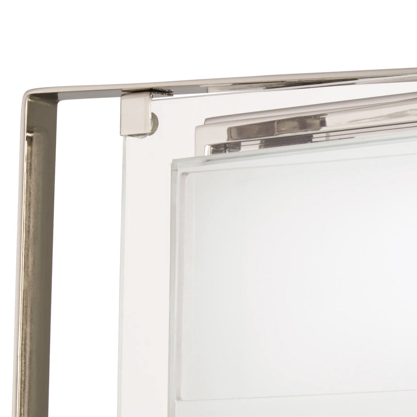 Crystal Clear LED Bath Vanity Light Detail.