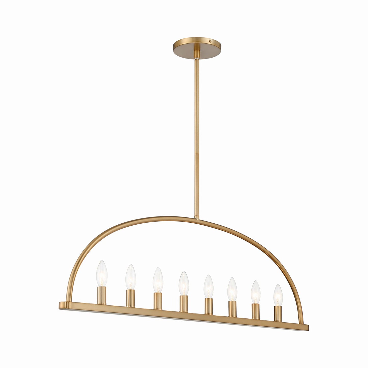 Abbott Linear Chandelier in Detail.