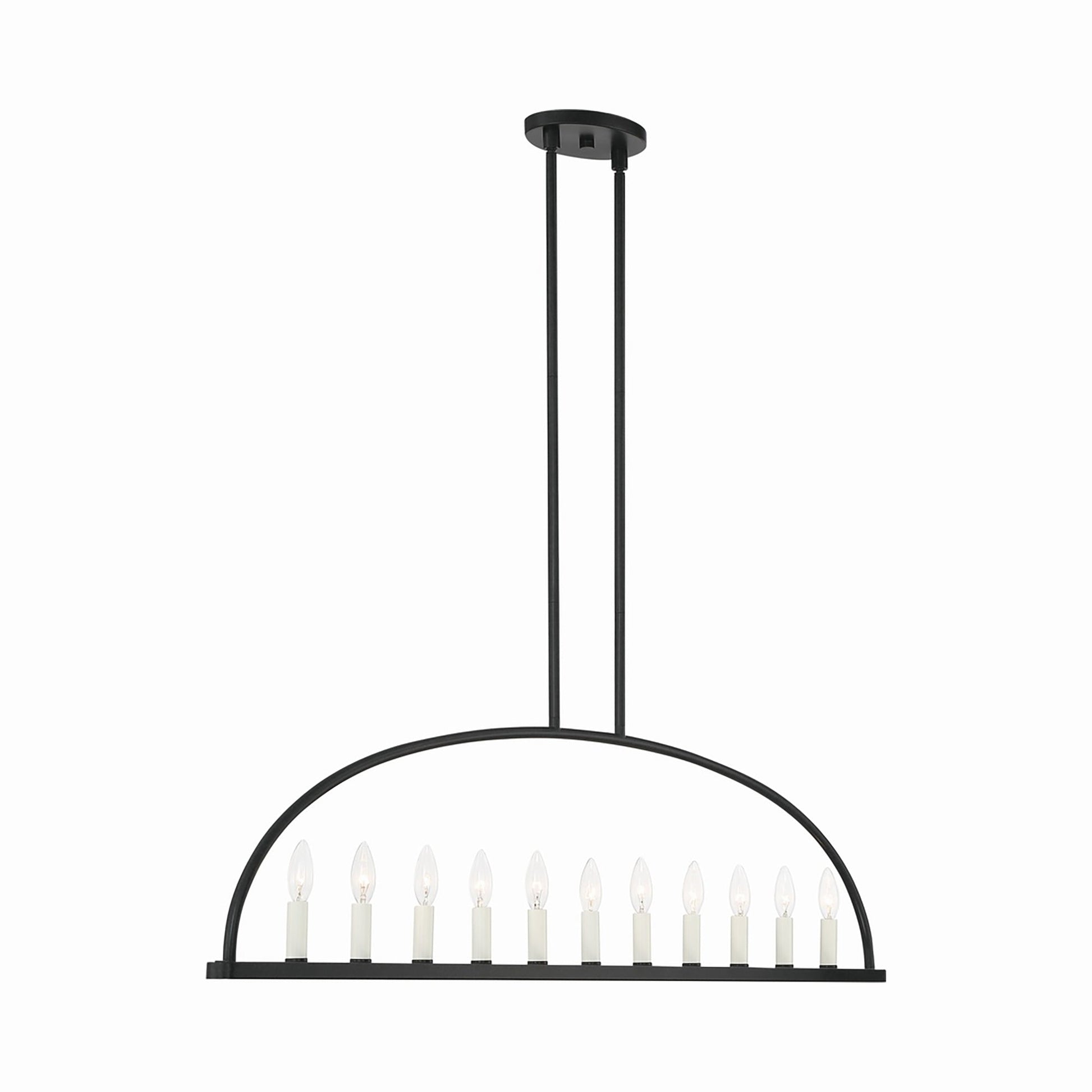 Abbott Linear Chandelier in Detail.