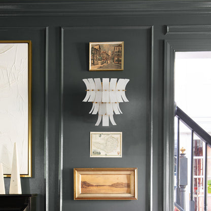 Abigail Wall Light in living room.