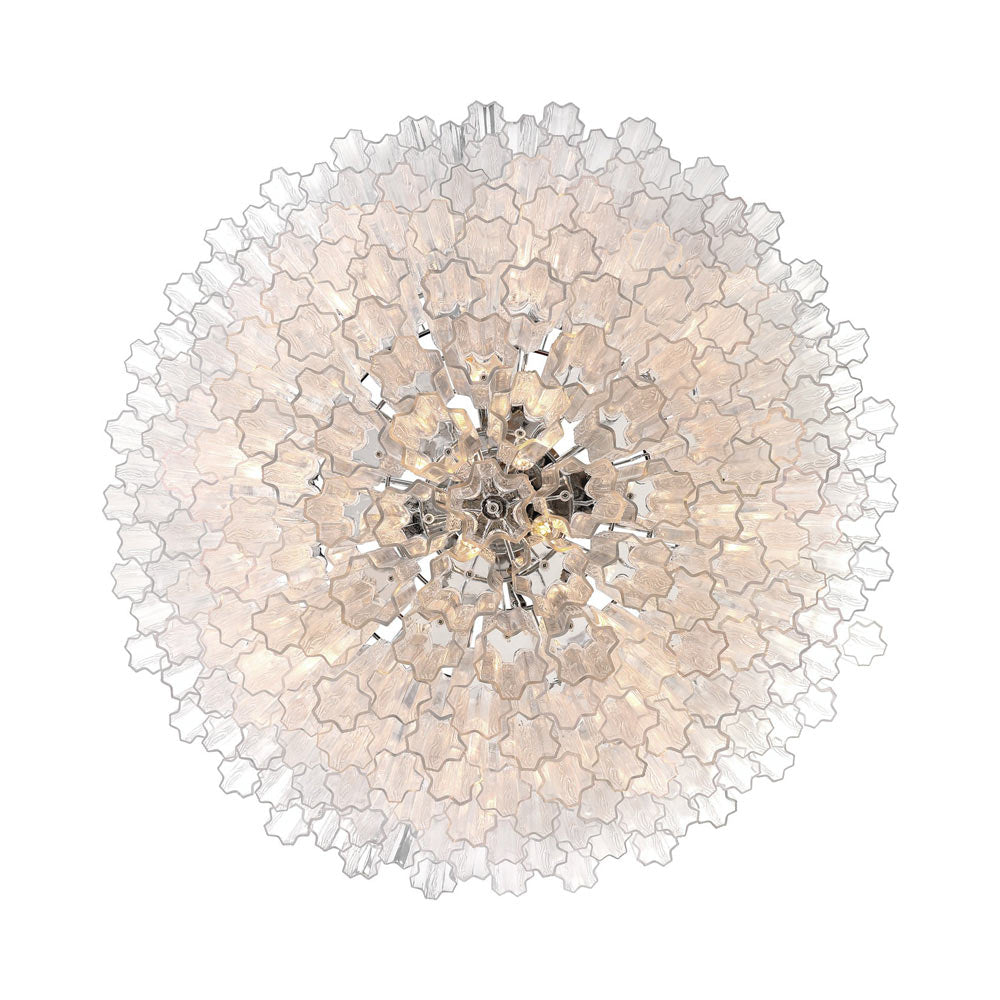 Addis Geometric Chandelier in Detail.
