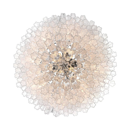 Addis Geometric Chandelier in Detail.