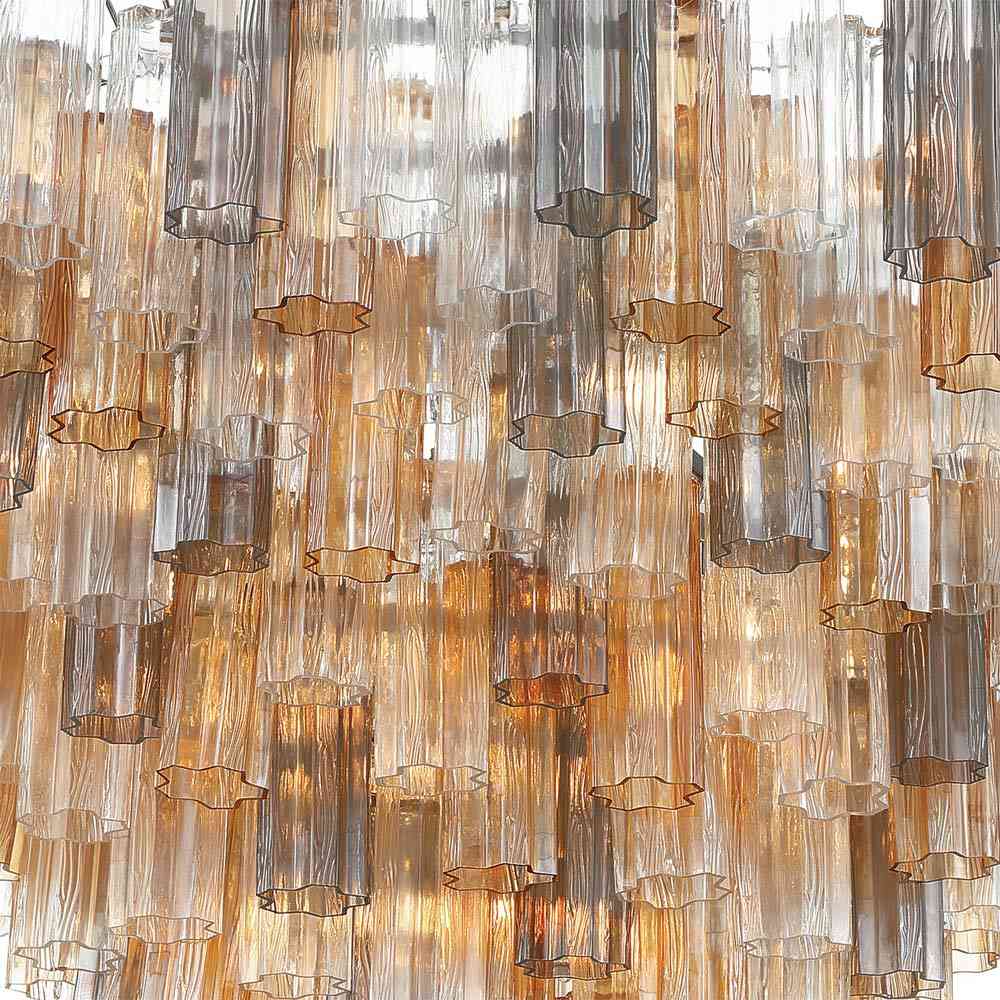 Addis Geometric Chandelier in Detail.