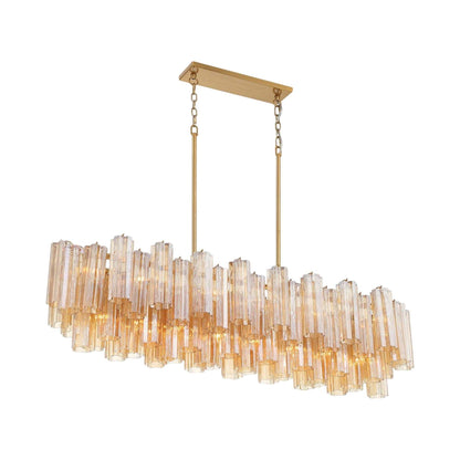 Addis Linear Chandelier in Detail.