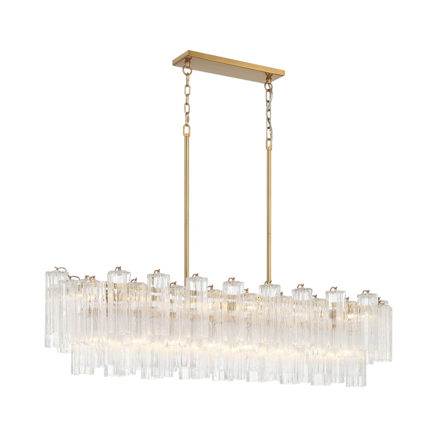 Addis Linear Chandelier in Detail.