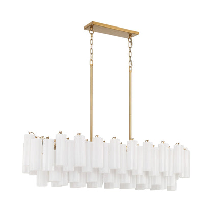 Addis Linear Chandelier in Detail.