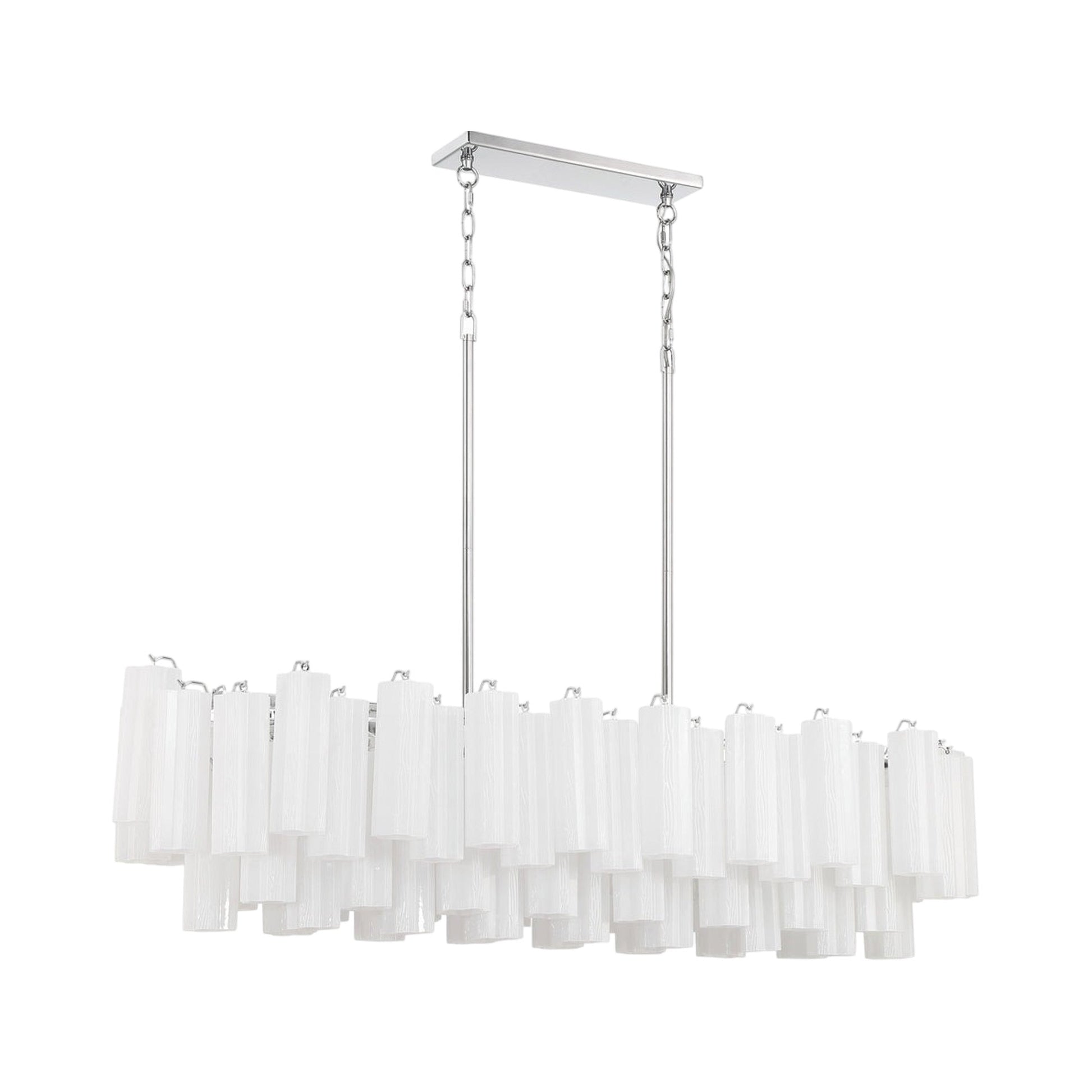 Addis Linear Chandelier in Detail.