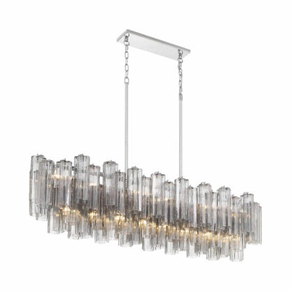 Addis Linear Chandelier in Detail.