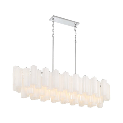 Addis Linear Chandelier in Detail.