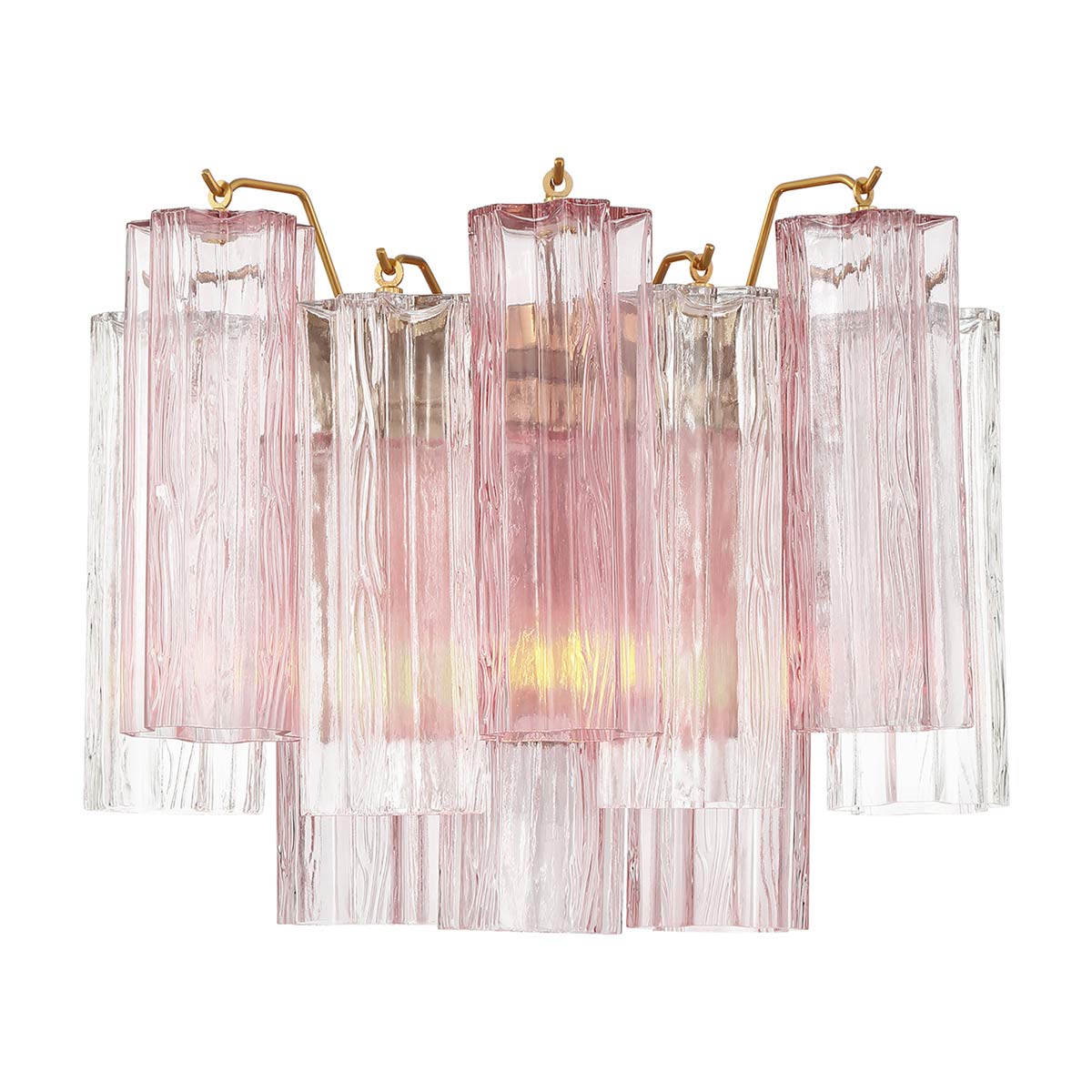 Addis Wall Light in Aged Brass / Spring (11.75-Inch).