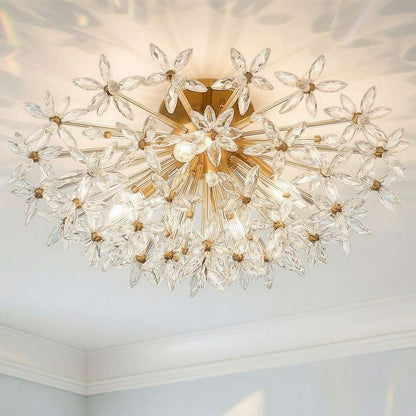 Adley Semi Flush Mount Ceiling Light in Detail.