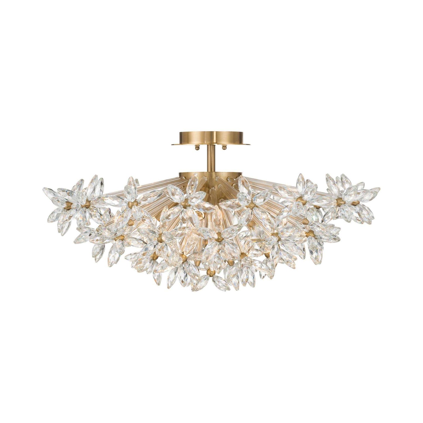 Adley Semi Flush Mount Ceiling Light in Detail.